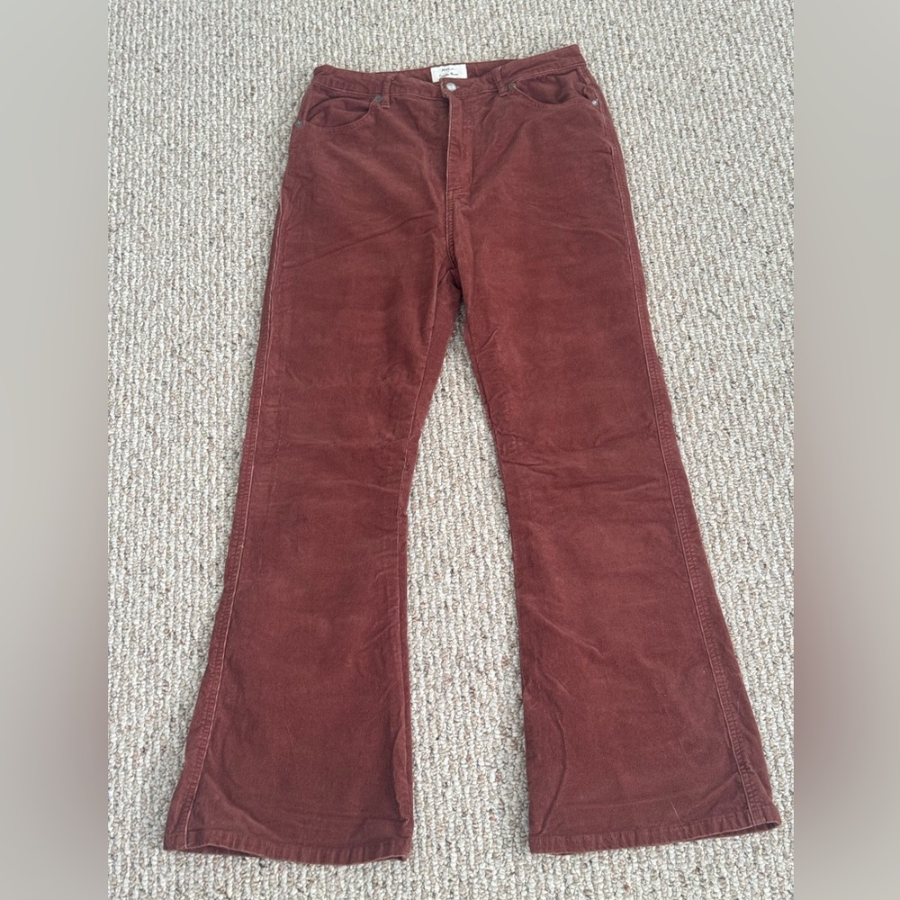RVCA Women's Flare Corduroy Jeans - Brown